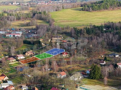Prodej stavebního pozemku 900m2, Lomy u Člunku, Česká Kanada, JH